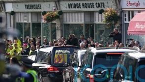 Queen’s ‘neighbours’ pay respects as hearse passes through Ballater