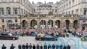 The Queen’s coffin set off for final resting place ahead of the King’s UK tour