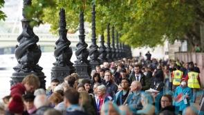 Spirits high among those waiting to see the Queen lying in state