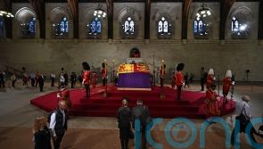 Mourners queue overnight for lying in state as King has day of reflection