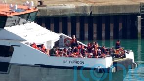 Migrants rescued from the sea as Channel crossings continue
