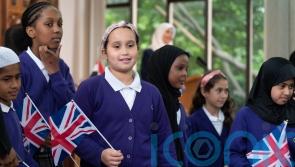 Muslim community leaders come together to sing God Save The King