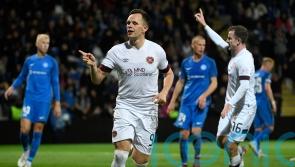 Lawrence Shankland and Alan Forrest fire Hearts to victory over Latvians RFS