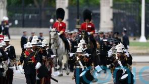 ‘Gentle giant’ horse Apollo taking part in Queen’s funeral procession