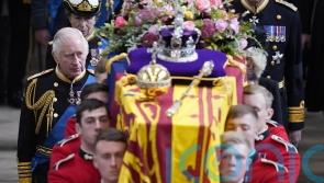 Nation bids farewell to Queen as she leaves capital following state funeral