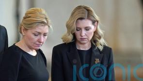 Ukraine’s first lady says it was ‘great honour’ to attend Queen’s funeral