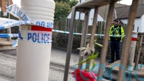 Boy, 16, held on suspicion of murder after 15-year-old stabbed near school gates