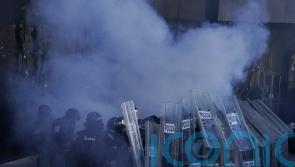 Mexican police injured in blast during protest over students’ disappearance