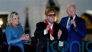 Elton John gives White House performance for US president and ‘history makers’