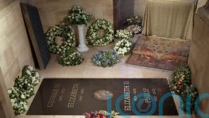 Picture of Queen’s ledger stone released ahead of chapel opening to public
