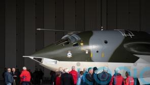 Plane that formed part of UK’s Cold War nuclear deterrent goes on display