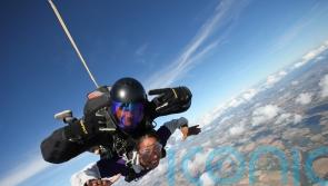 This woman hid her ’embarrassing’ secret health condition for a decade – now a skydive has boosted her confidence and she is telling the world