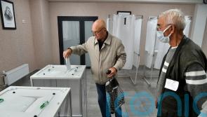Pro-Moscow officials say occupied areas have voted to join Russia