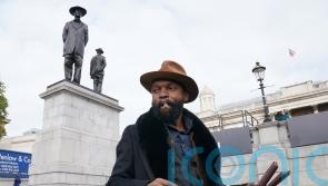 Fourth Plinth artist say his sculpture represents standing up for justice
