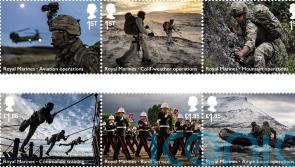 Stamps showcase work of the Royal Marines