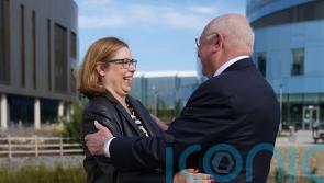 Woman is reunited with her heart-lung transplant surgeon 35 years on