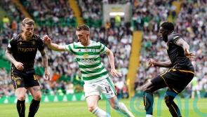 Daizen Maeda and David Turnbull train with Celtic after international injuries