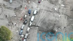 Russian strike kills 30 people in civilian convoy