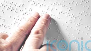 Braille banners will offer encouragement to blind London Marathon runners