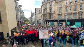 Thousands protest in Glasgow over rising cost of living
