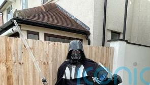 ‘Darth Vader’ runs marathon fundraiser following prostate cancer diagnosis
