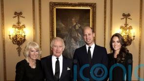 Smiling Charles, William, Camilla and Catherine captured in new image