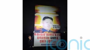 South Korean activists clash with police over anti-Kim balloons