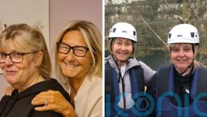 Thrill-seeking colleagues who lost 14 stone together are ‘reliving their teens’ with rollercoasters and nose piercings