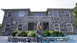 British artist Mr Doodle transforms Kent mansion with his hand-drawn doodles