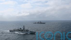 MoD: Royal Navy frigate is in North Sea to protect underwater cables