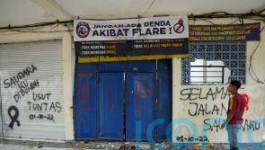 Stadium exit gates too small for escape, say Indonesian police