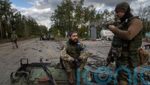 Russian losses evident in liberated Ukrainian city