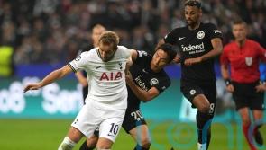 Tottenham held to goalless draw by Eintracht Frankfurt
