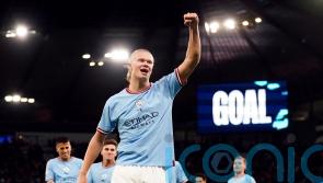 Erling Haaland matches Lionel Messi to make it nine in a row for Pep Guardiola