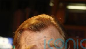 Brendan Gleeson menaces on a skateboard for Saturday Night Live