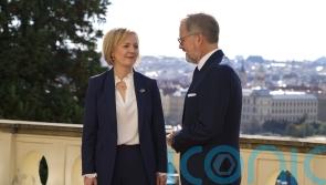 Truss arrives in Prague for crunch meetings with European leaders