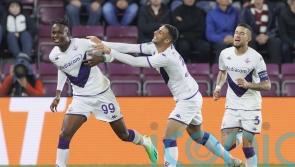 Hearts’ hopes of progress in Europe suffer blow after defeat to Fiorentina