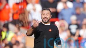 Roberto De Zerbi wants to see Brighton playing with courage and bravery