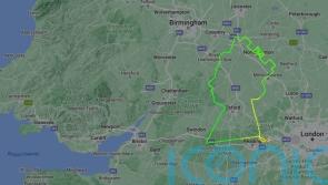 Pilot creates world’s largest portrait of Queen on two-hour flight for charity