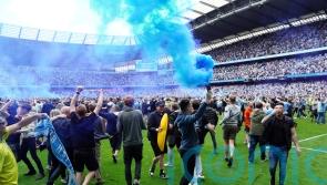 Manchester City fined over pitch invasion to celebrate Premier League title win