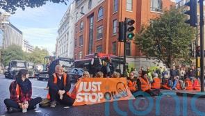 Just Stop Oil block roads around Westminster for seventh day