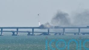 Three killed as truck bombing damages Russian bridge to Crimea