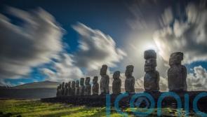Fire damages Easter Island statues