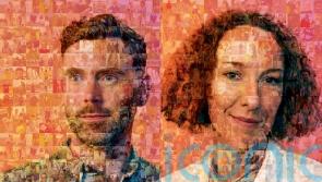 Mosaics made using images of people with cancer enjoying life to be exhibited