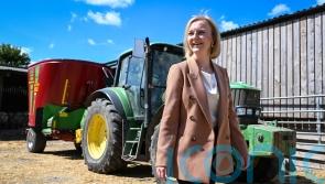 Liz Truss opposes placing solar panels on farmland, Downing Street says