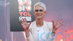 Jamie Lee Curtis calls herself a ‘dot-connector’ as she cements her handprints