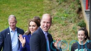 William and Kate join 10th anniversary celebration for sports charity Coach Core
