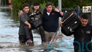 Homes inundated by swollen rivers in Australian floods