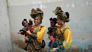 Nigerian city celebrates its many twins with annual festival