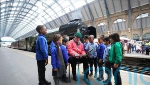 Michael Morpurgo launches Flying Scotsman centenary celebrations with reading